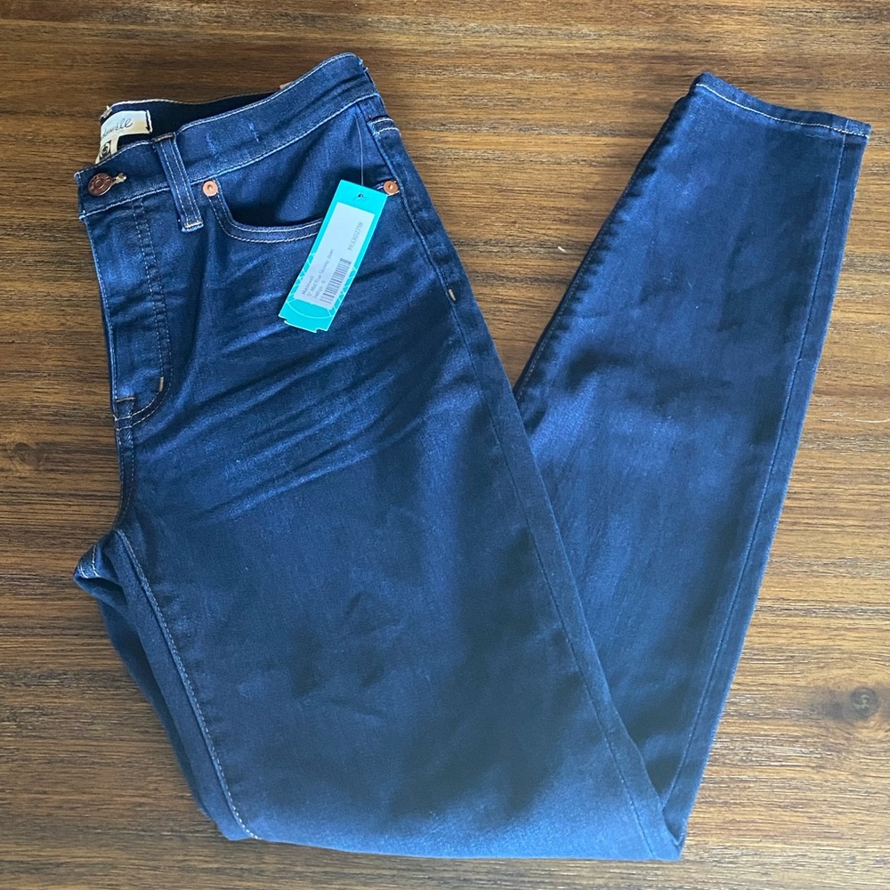 Madewell 9” Mid Rise Skinny Jean W28
